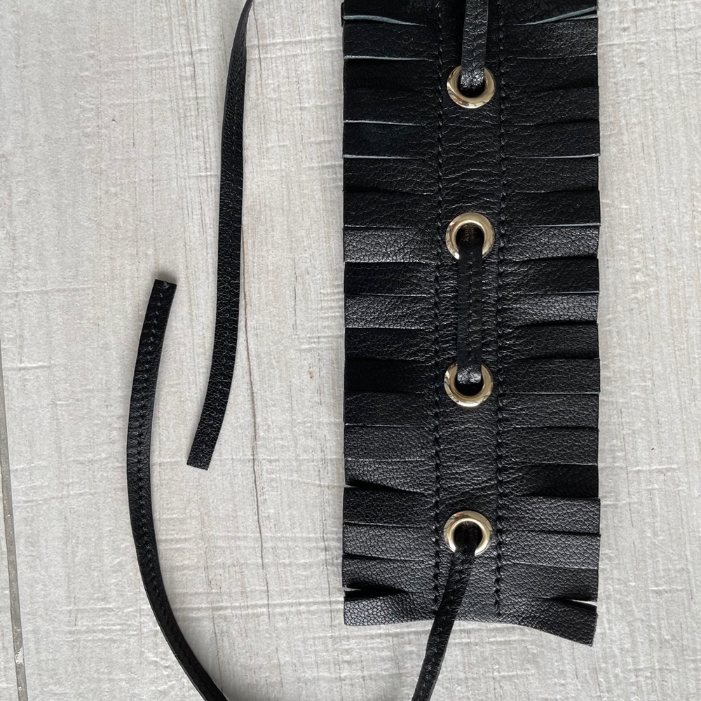 YSL leather wrap around bracelet - Picture 2 of 6